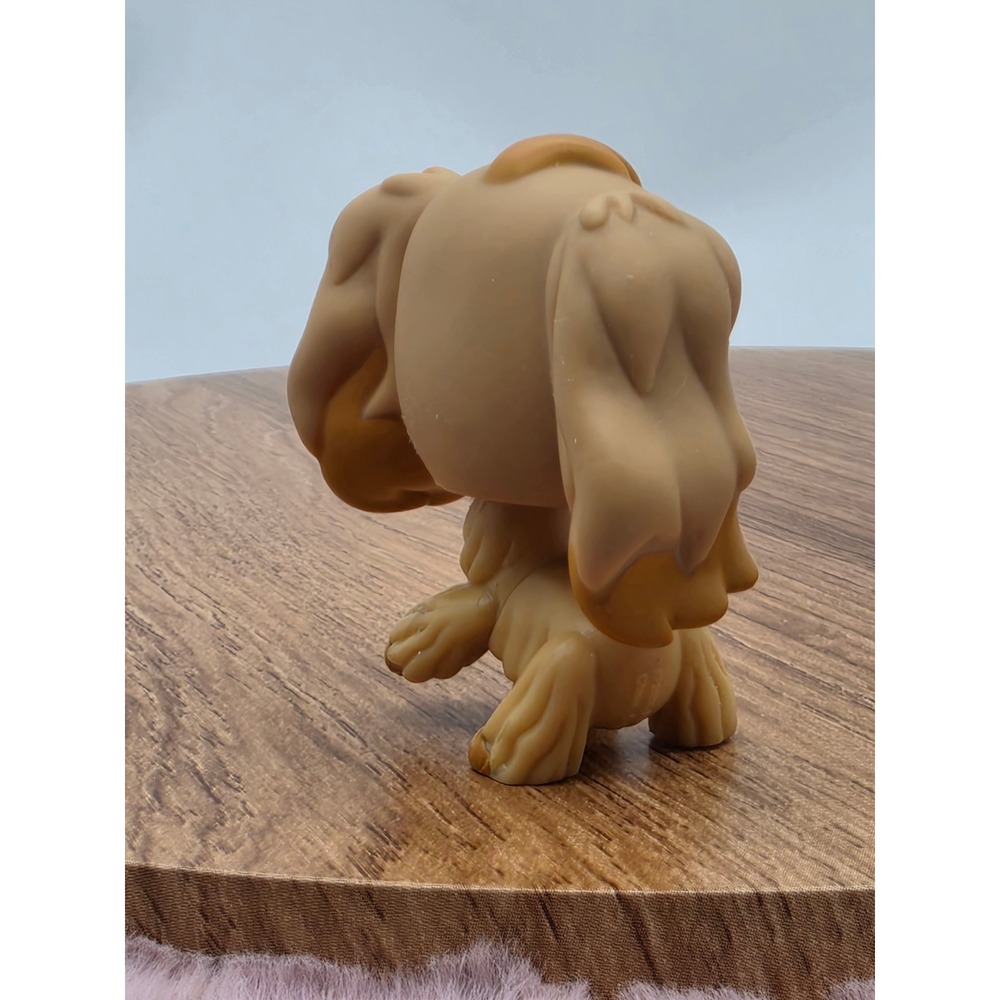 Littlest Pet Shop Golden Cocker Spaniel #1716 Dog Figure Dollhouse Accessories - Picture 9 of 16